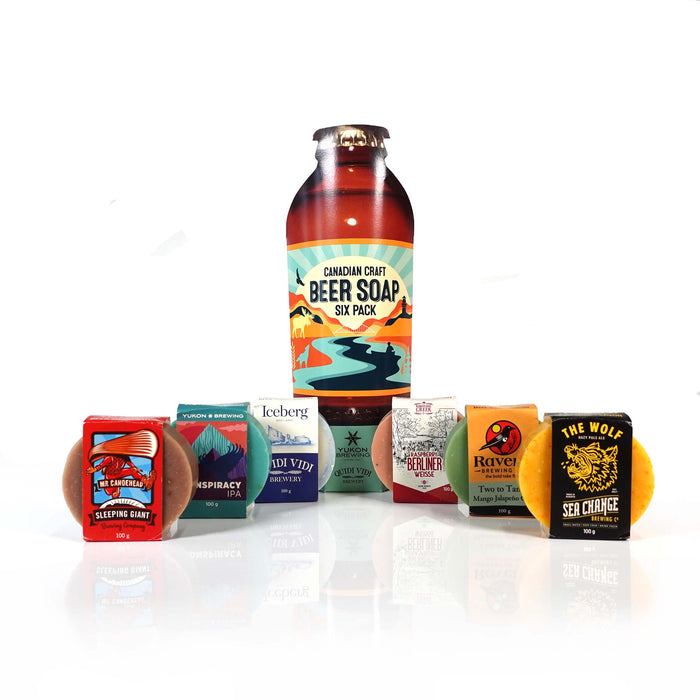 Canadian Craft Beer Soap Six Pack