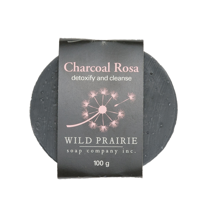 Charcoal Rosa Soap