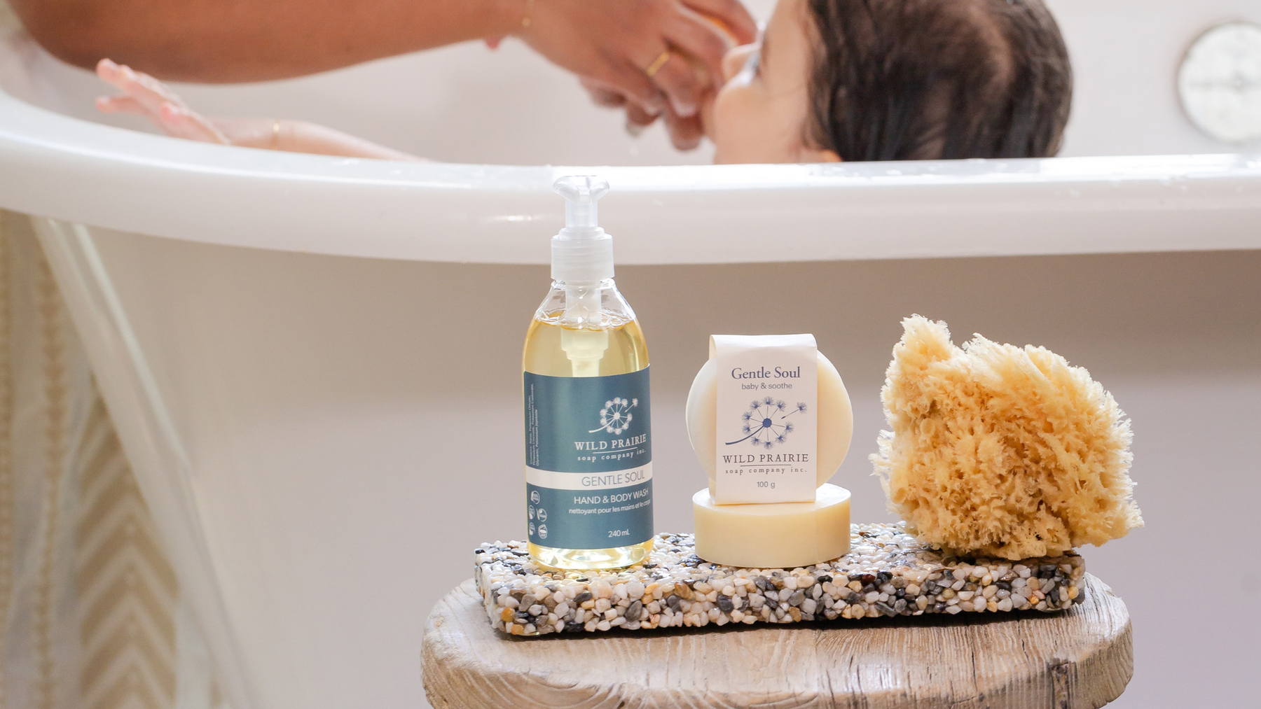 Natural cold process soap bars made with olive oil for sensitive skin