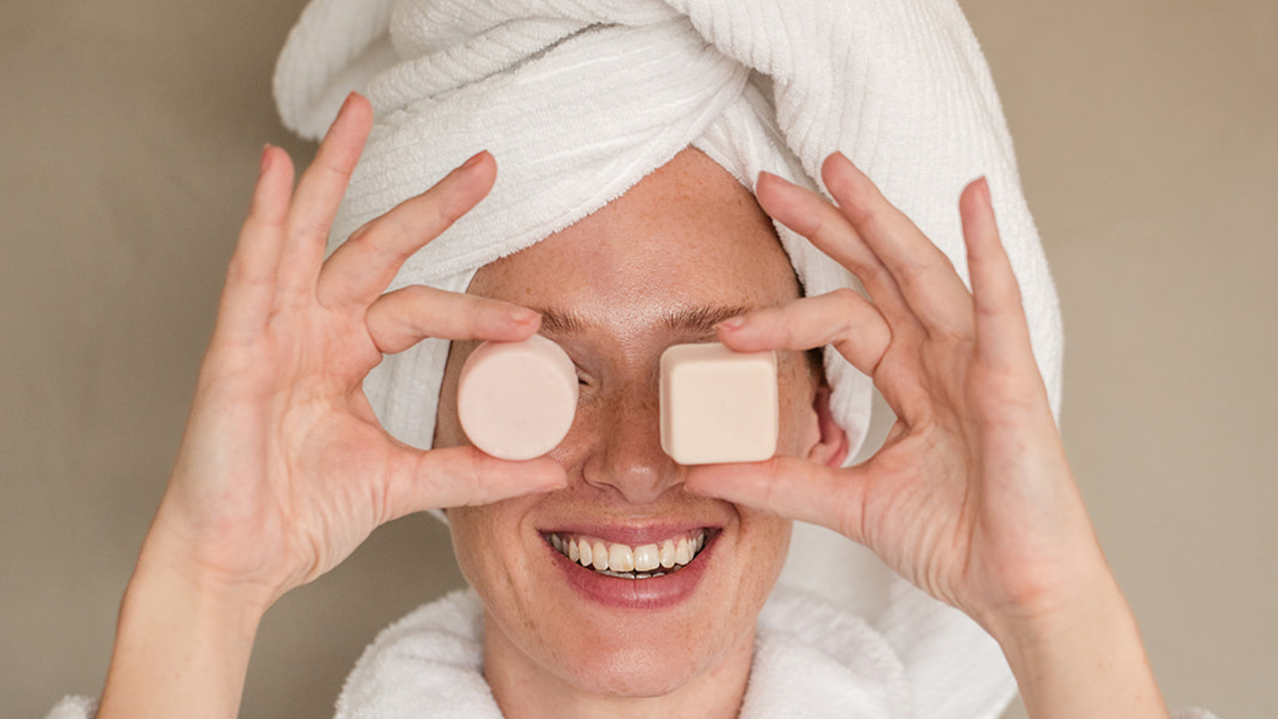 wild prairie natural shampoo bar in shower