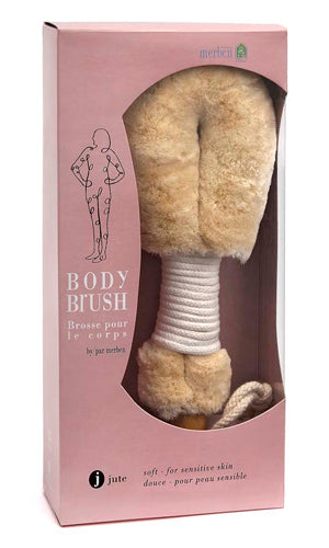 Jute Body Brush by Merben - Medium