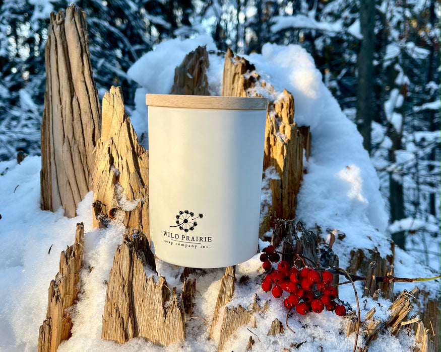 Winter Birch Soy Candle x Wick'd Petals (Limited Edition)