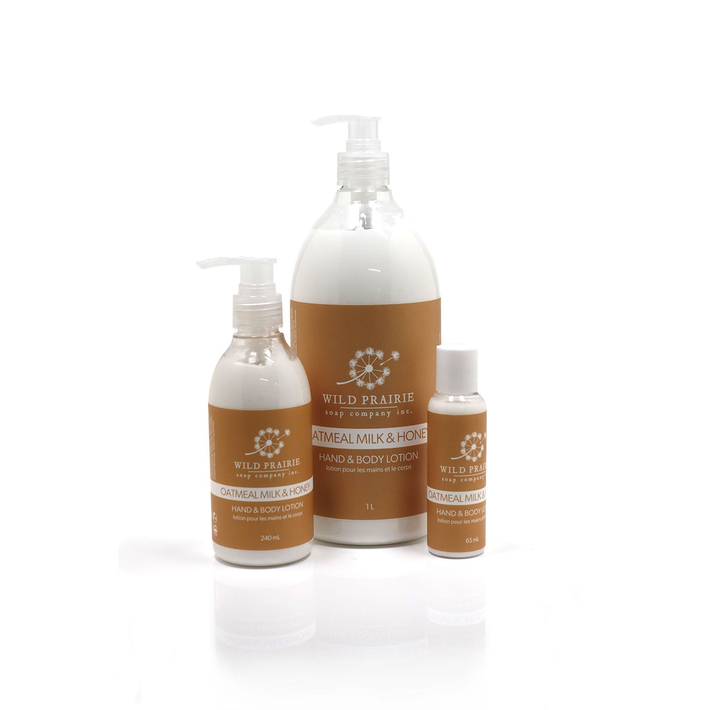 MY STAR PURE HONEY MOIST LOTION 300ml 3本 Oatmeal Milk & Honey Hand & Body Lotion — Wild Prairie Soap Company