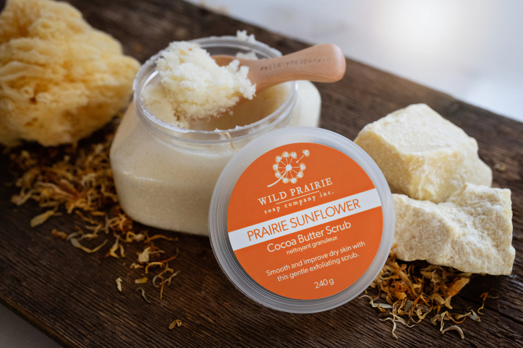 Prairie Sunflower Cocoa Butter Scrub