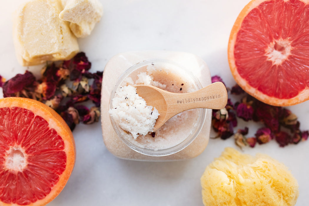 Rosehip & Grapefruit Cocoa Butter Scrub